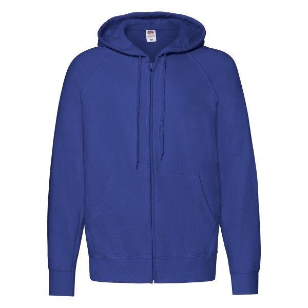 Felpa con zip con cappuccio
